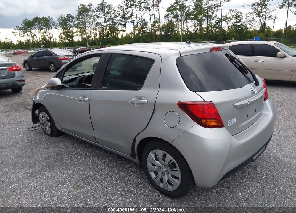 2015 TOYOTA YARIS L VIN: VNKKTUD32FA021566