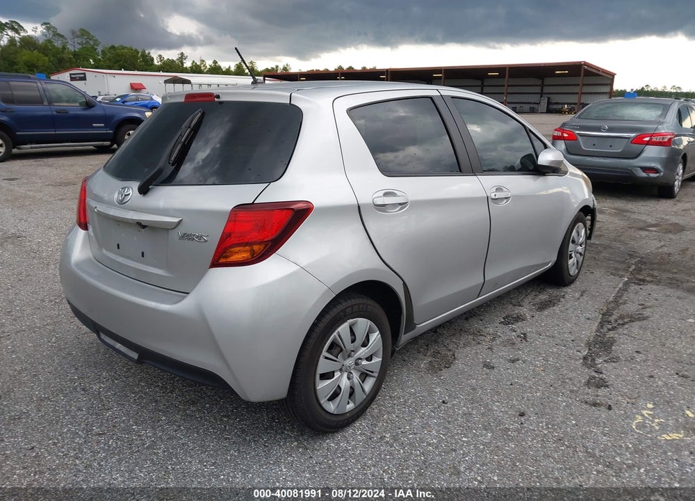2015 TOYOTA YARIS L VIN: VNKKTUD32FA021566