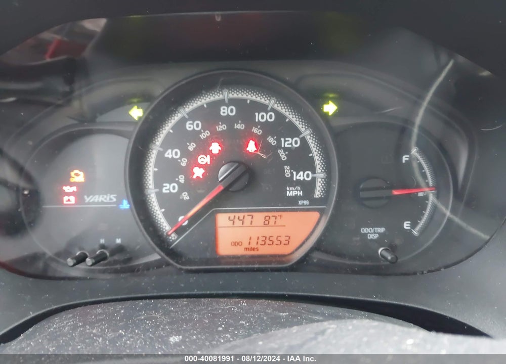 2015 TOYOTA YARIS L VIN: VNKKTUD32FA021566