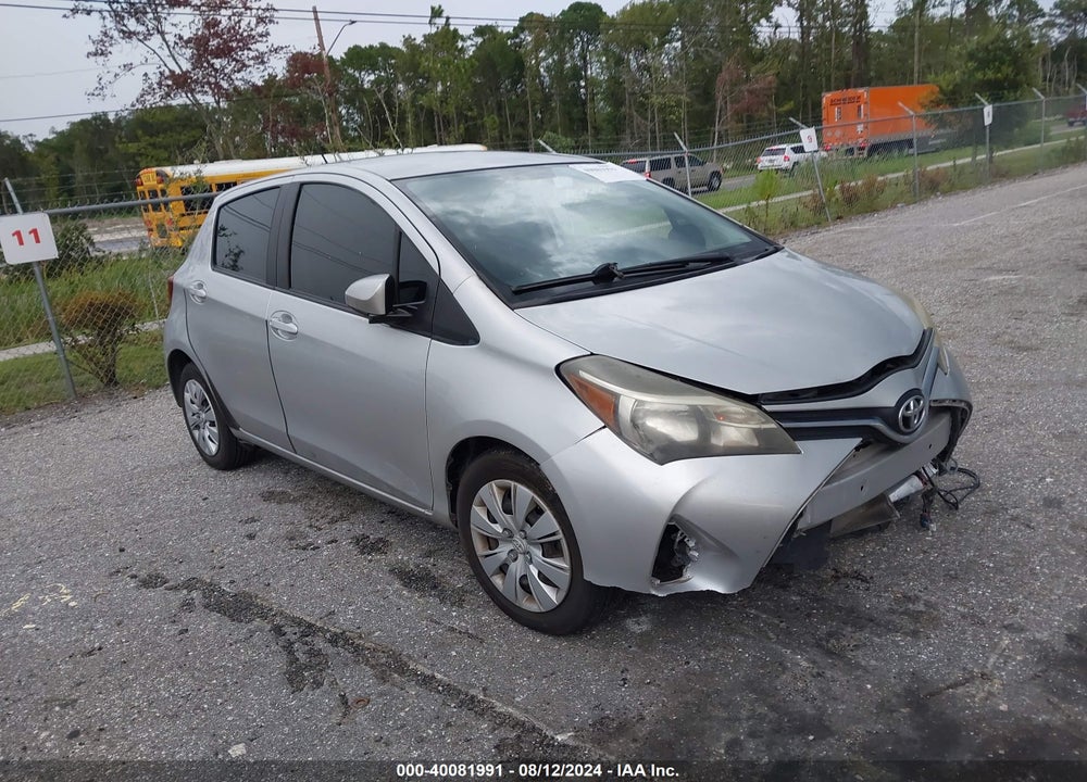 2015 TOYOTA YARIS L VIN: VNKKTUD32FA021566