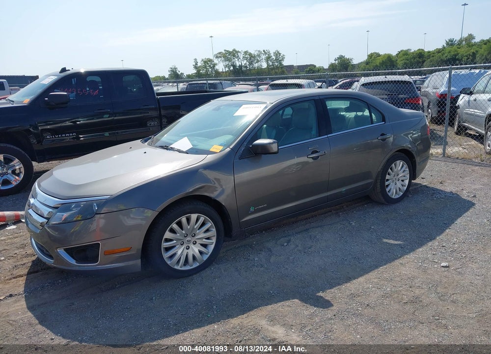 2012 FORD FUSION HYBRID VIN: 3FADP0L39CR371624