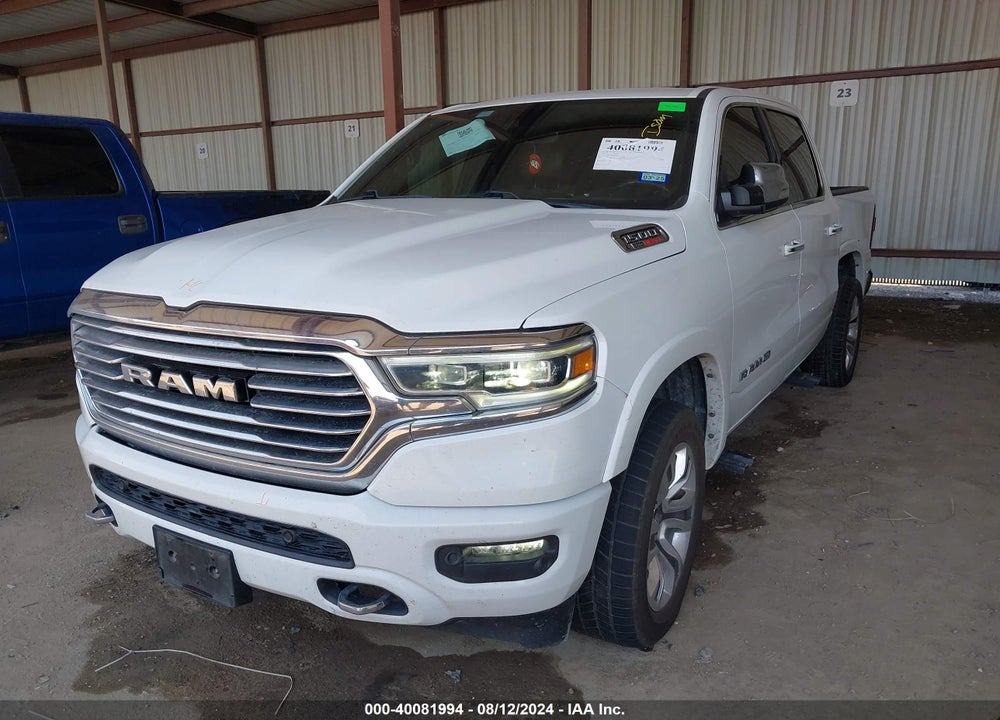 2022 RAM 1500 LIMITED LONGHORN 4X4 5'7 BOX VIN: 1C6SRFKM3NN240565
