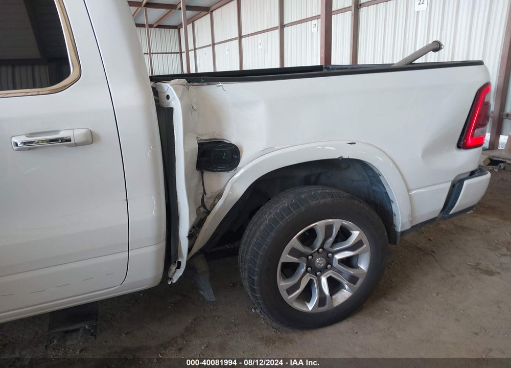 2022 RAM 1500 LIMITED LONGHORN 4X4 5'7 BOX VIN: 1C6SRFKM3NN240565