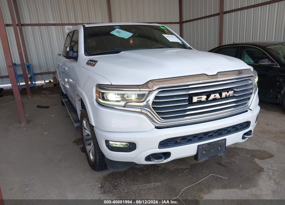 2022 RAM 1500 LIMITED LONGHORN 4X4 5'7 BOX VIN: 1C6SRFKM3NN240565