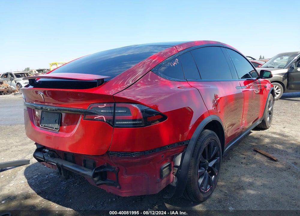 2022 TESLA MODEL X DUAL MOTOR ALL-WHEEL DRIVE/PLAID TRI MOTOR ALL-WHEEL DRIVE VIN: 7SAXCDE59NF336744