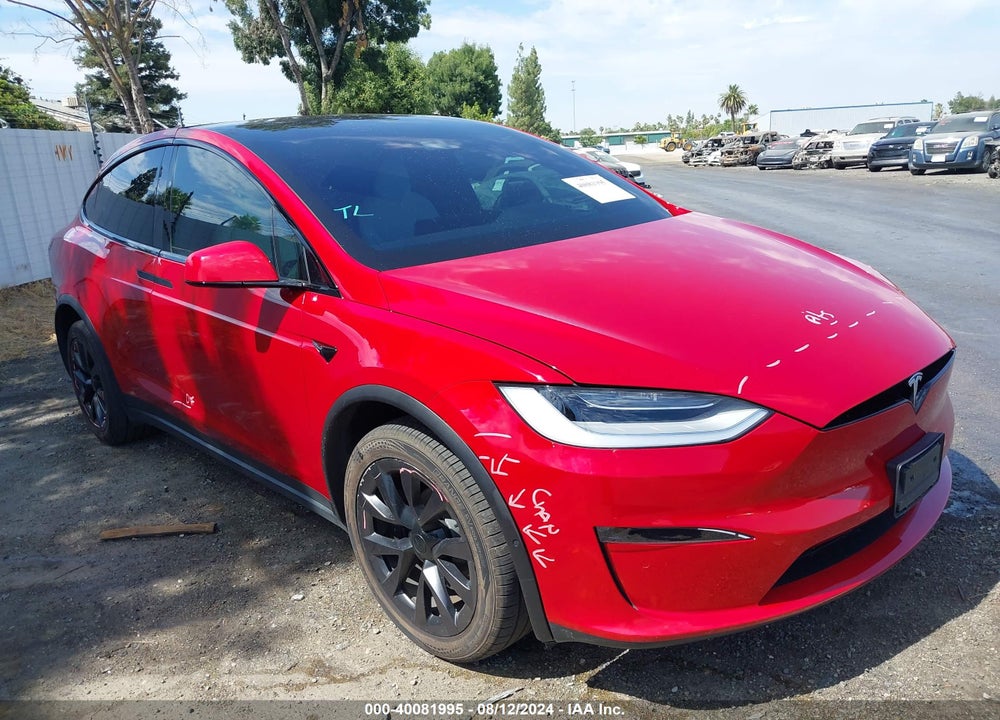 2022 TESLA MODEL X DUAL MOTOR ALL-WHEEL DRIVE/PLAID TRI MOTOR ALL-WHEEL DRIVE VIN: 7SAXCDE59NF336744