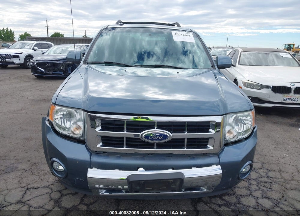 2011 FORD ESCAPE LIMITED VIN: 1FMCU0E76BKA22336