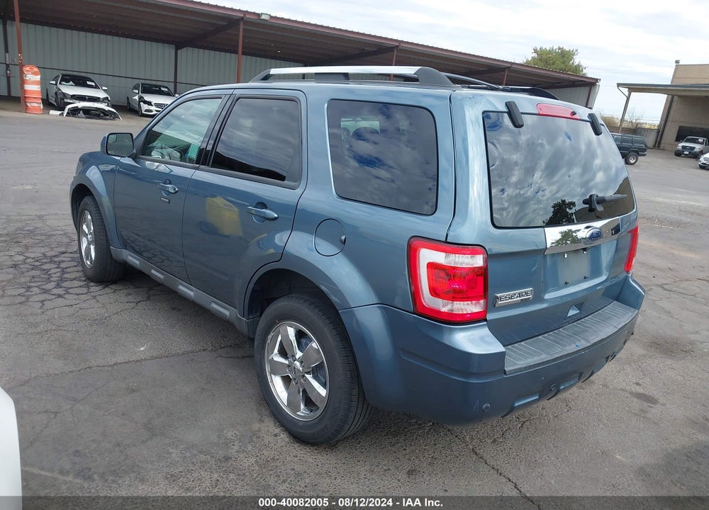 2011 FORD ESCAPE LIMITED VIN: 1FMCU0E76BKA22336