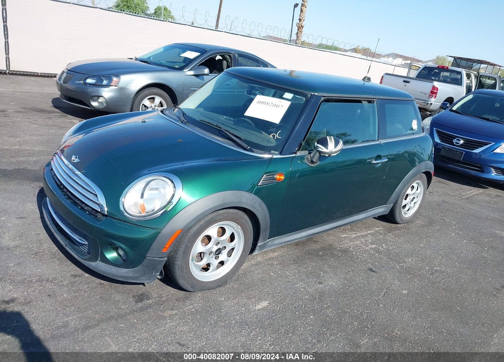 2012 MINI COOPER VIN: WMWSU3C52CT259403