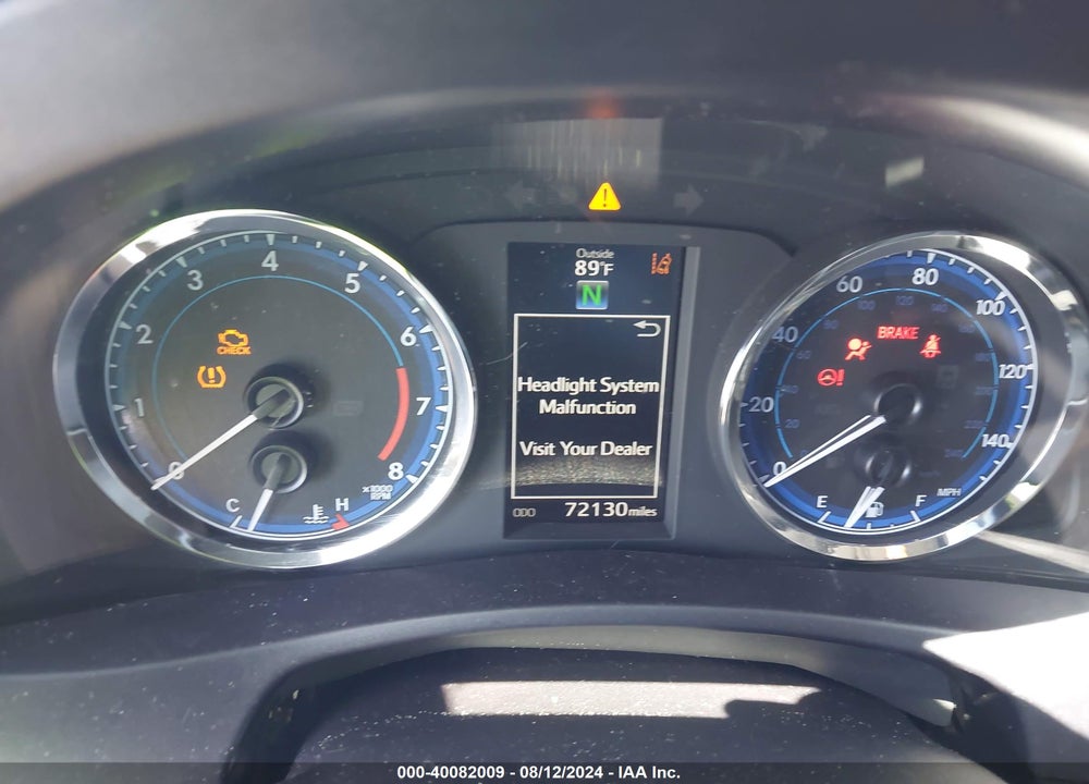 2019 TOYOTA COROLLA SE VIN: 5YFBURHE9KP892047