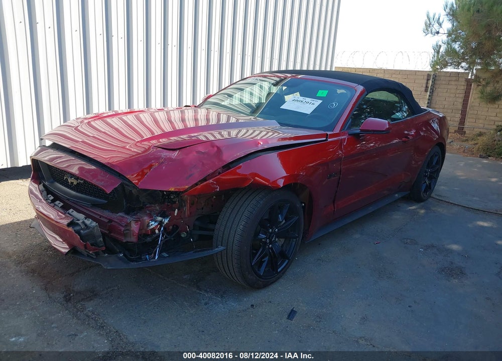 2017 FORD MUSTANG GT PREMIUM VIN: 1FATP8FF1H5272788