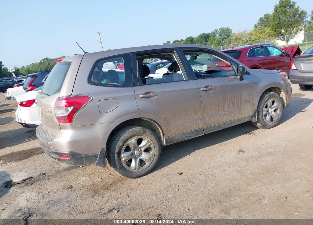 2014 SUBARU FORESTER 2.5I VIN: JF2SJAAC4EH444951