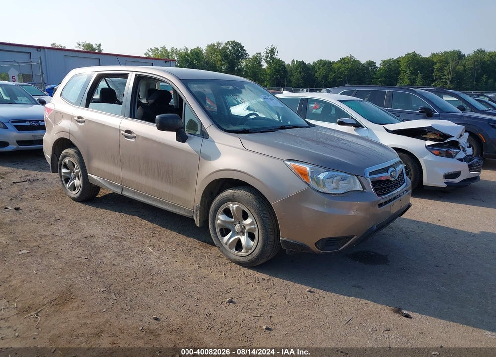 2014 SUBARU FORESTER 2.5I VIN: JF2SJAAC4EH444951