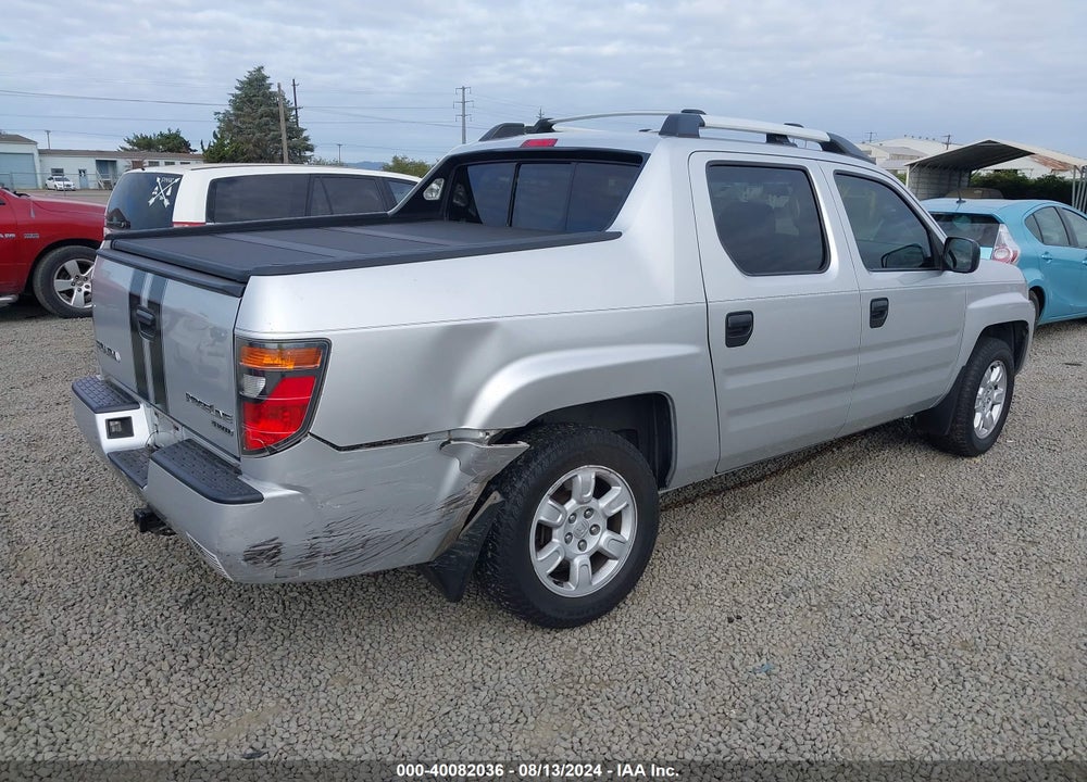 2006 HONDA RIDGELINE RT VIN: 2HJYK16296H543665