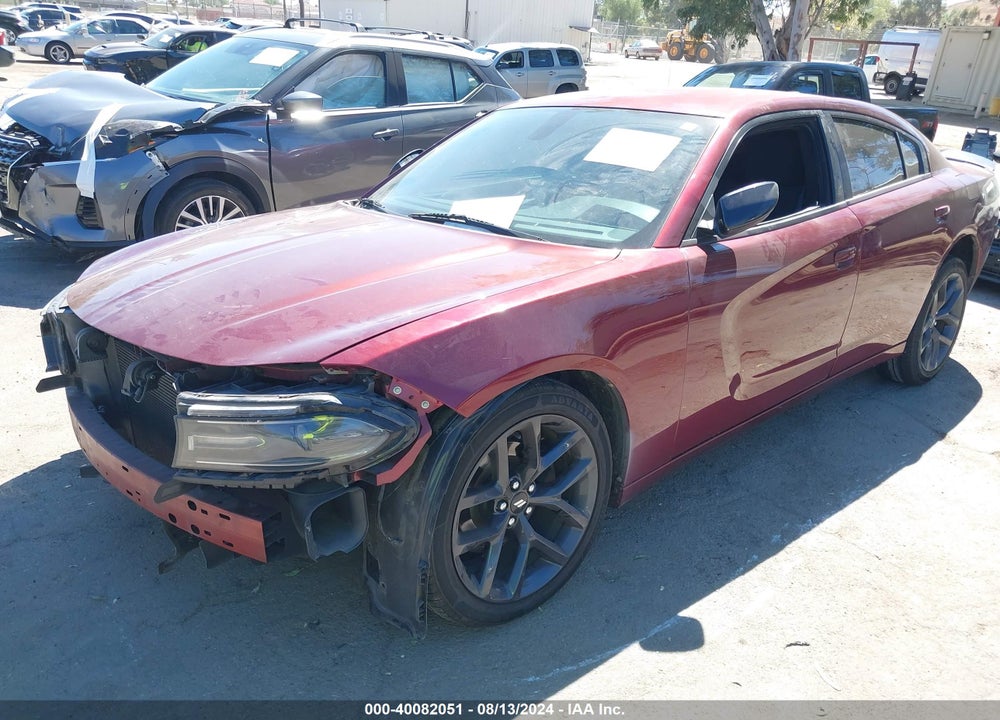 2019 DODGE CHARGER SXT RWD VIN: 2C3CDXBG3KH605704