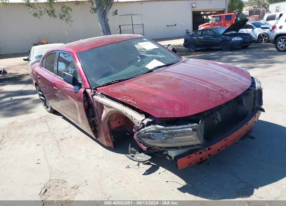 2019 DODGE CHARGER SXT RWD VIN: 2C3CDXBG3KH605704
