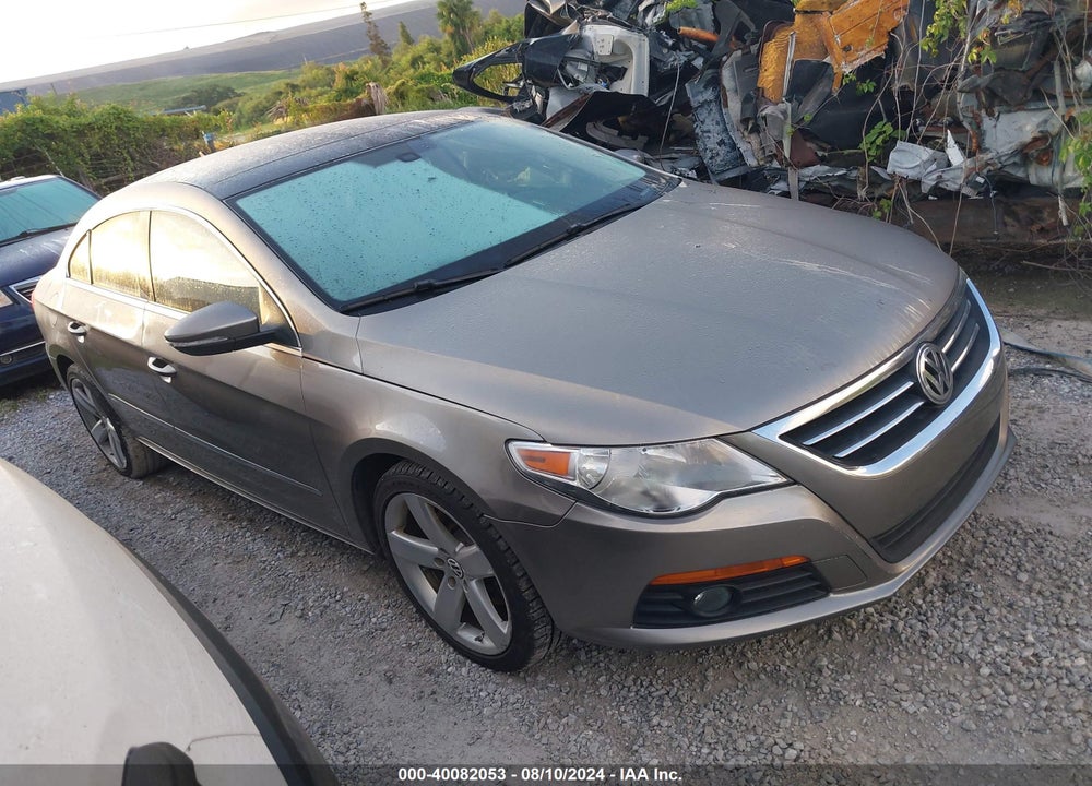 2012 VOLKSWAGEN CC LUX PLUS VIN: WVWHP7AN8CE552614