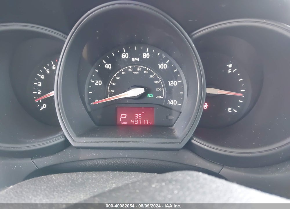 2013 KIA RIO LX VIN: KNADM4A39D6186577