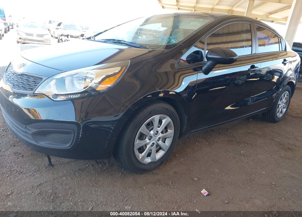 2013 KIA RIO LX VIN: KNADM4A39D6186577
