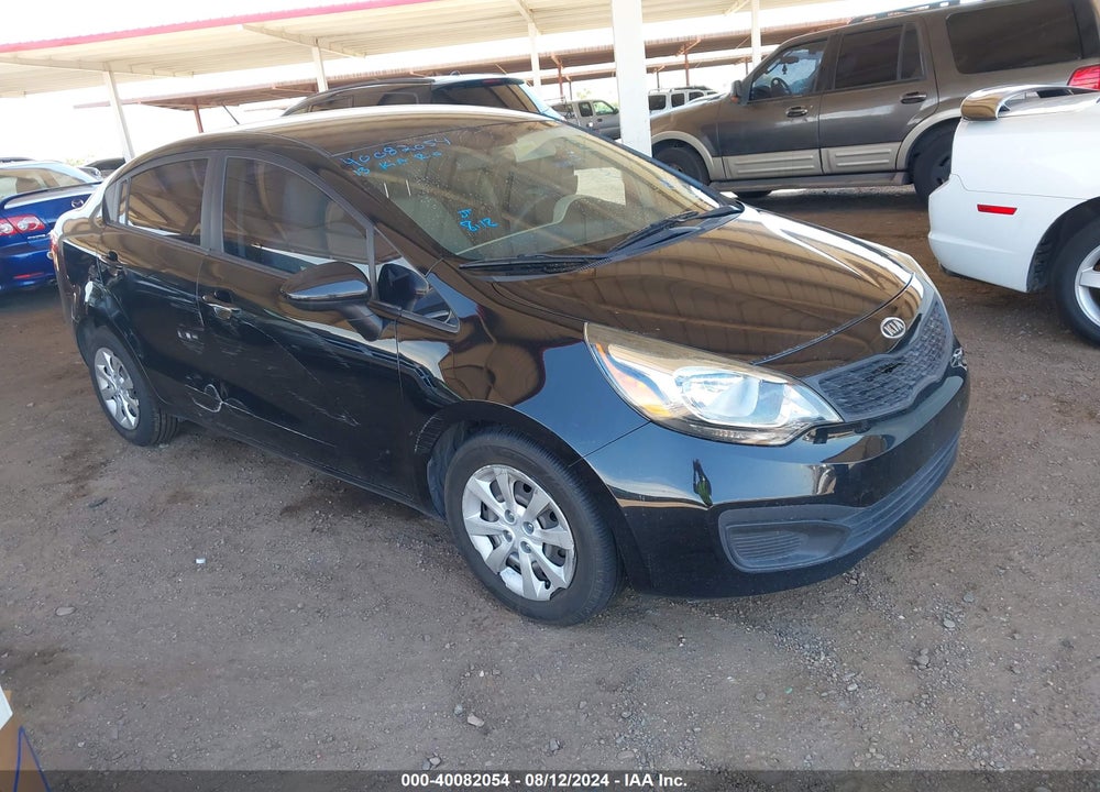2013 KIA RIO LX VIN: KNADM4A39D6186577