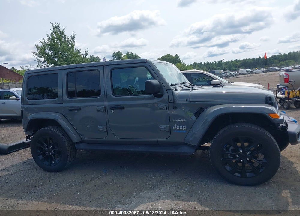 2022 JEEP WRANGLER 4XE UNLIMITED SAHARA 4X4 VIN: 1C4JJXP67NW198231