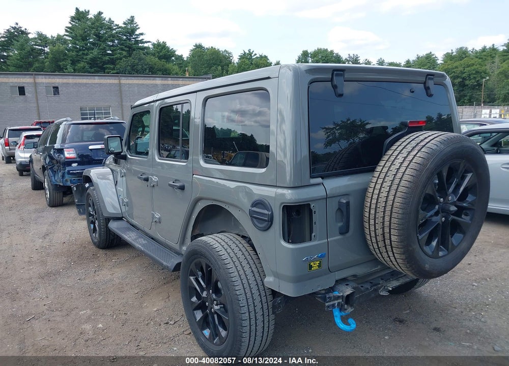 2022 JEEP WRANGLER 4XE UNLIMITED SAHARA 4X4 VIN: 1C4JJXP67NW198231