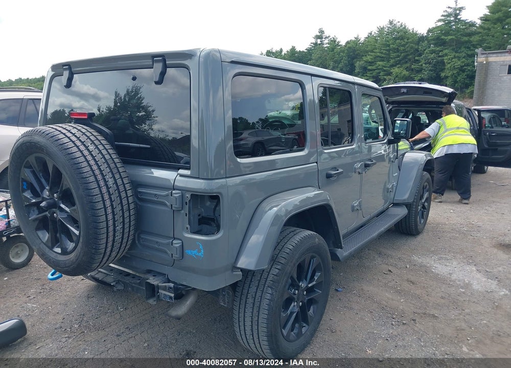 2022 JEEP WRANGLER 4XE UNLIMITED SAHARA 4X4 VIN: 1C4JJXP67NW198231