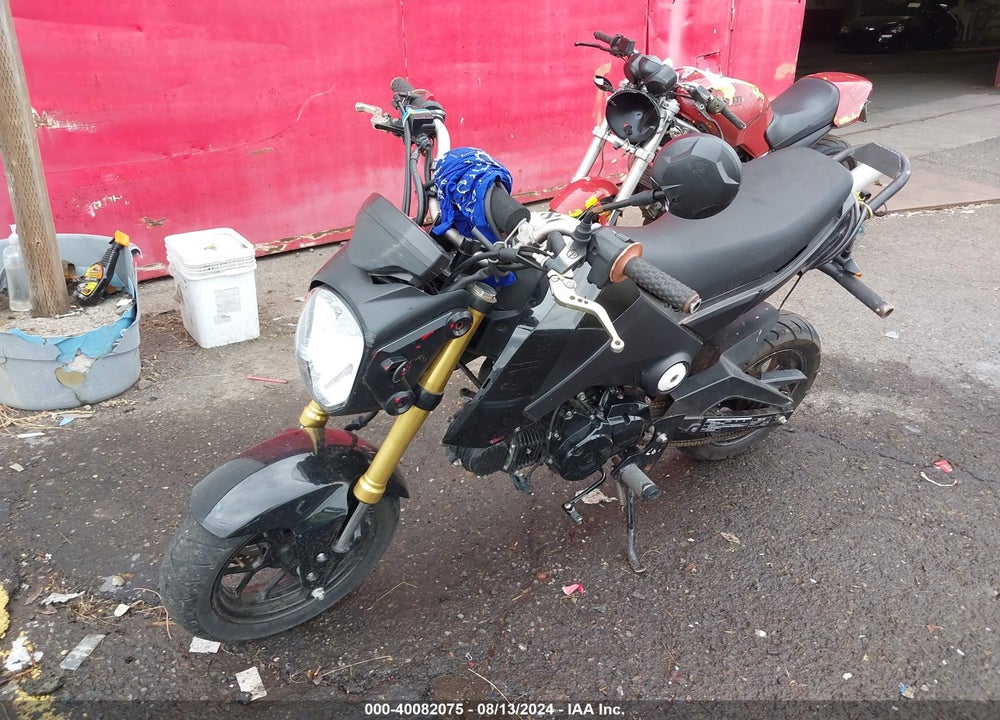 2015 HONDA GROM 125 VIN: MLHJC6116F5107102