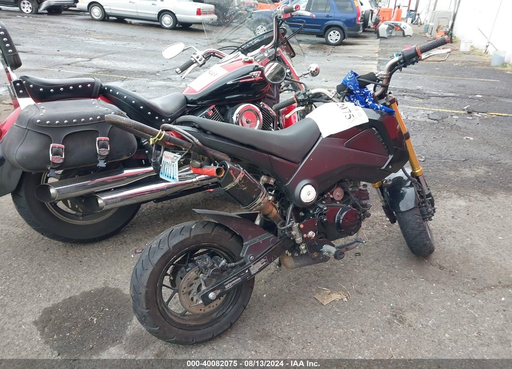2015 HONDA GROM 125 VIN: MLHJC6116F5107102