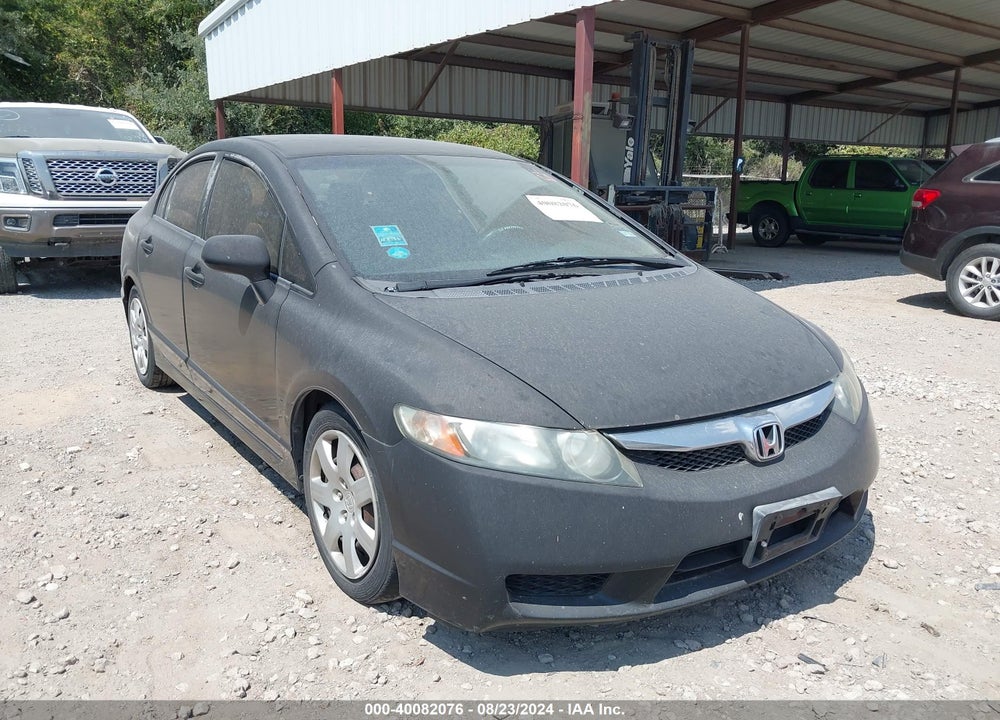 2010 HONDA CIVIC LX VIN: 2HGFA1F52AH540786