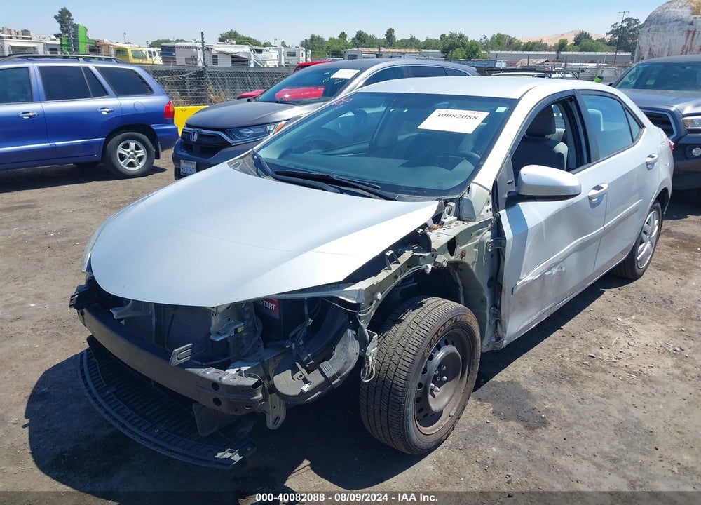 2016 TOYOTA COROLLA LE VIN: 5YFBURHE0GP478162