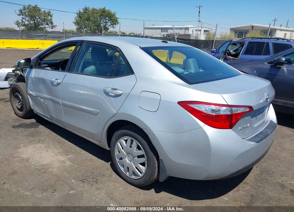 2016 TOYOTA COROLLA LE VIN: 5YFBURHE0GP478162