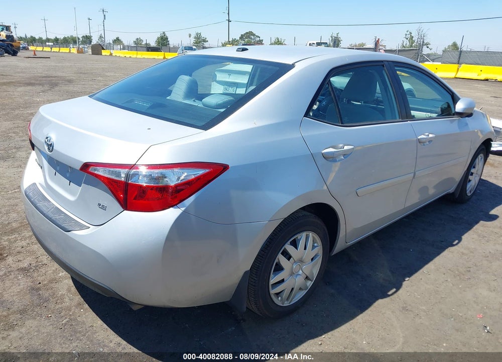 2016 TOYOTA COROLLA LE VIN: 5YFBURHE0GP478162