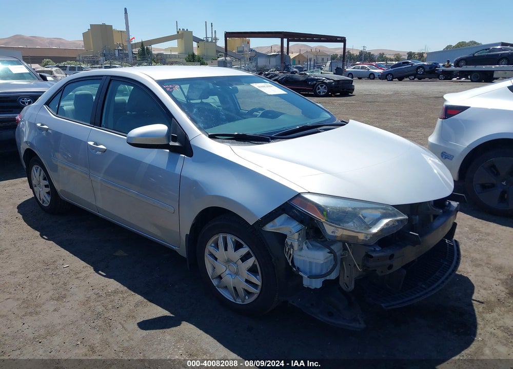 2016 TOYOTA COROLLA LE VIN: 5YFBURHE0GP478162