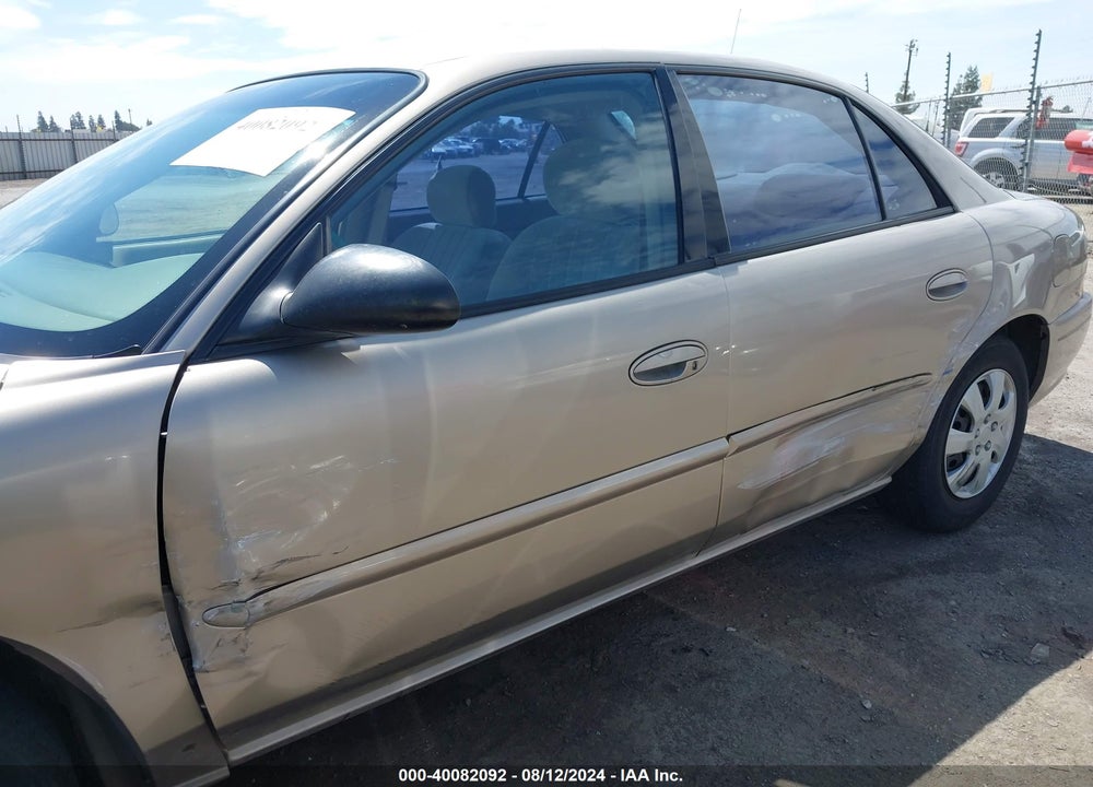 2003 BUICK CENTURY CUSTOM VIN: 2G4WS52J031252813