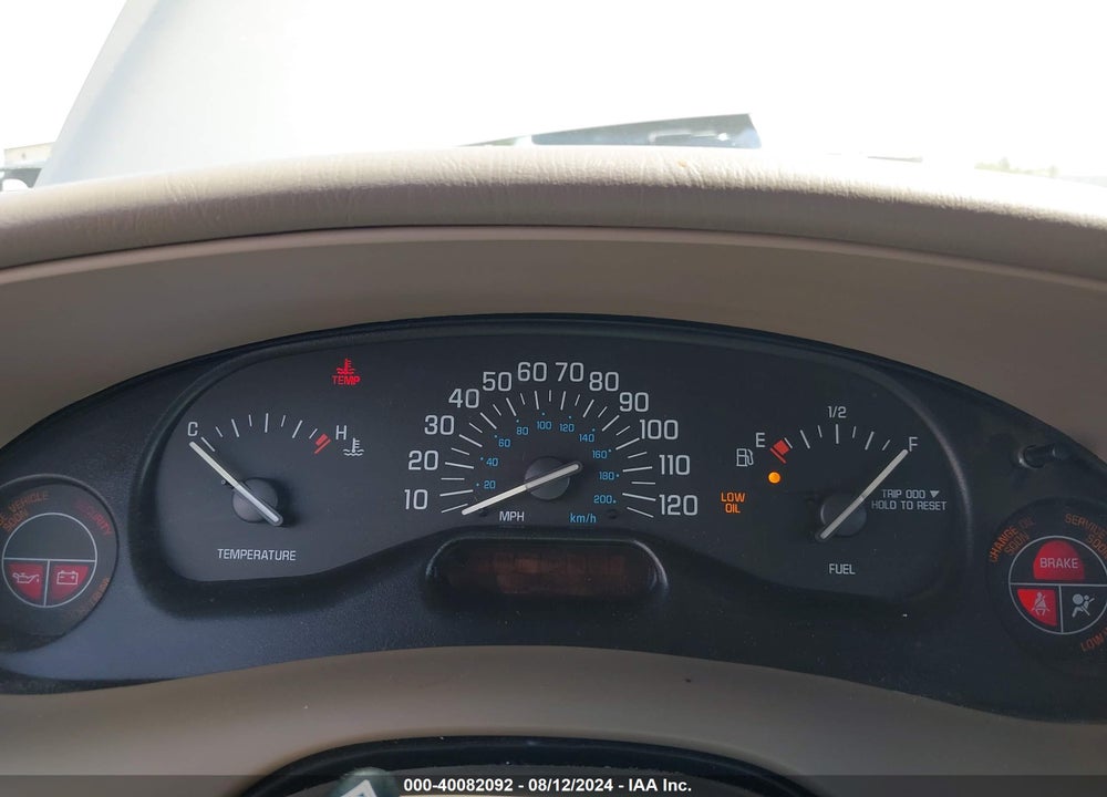 2003 BUICK CENTURY CUSTOM VIN: 2G4WS52J031252813