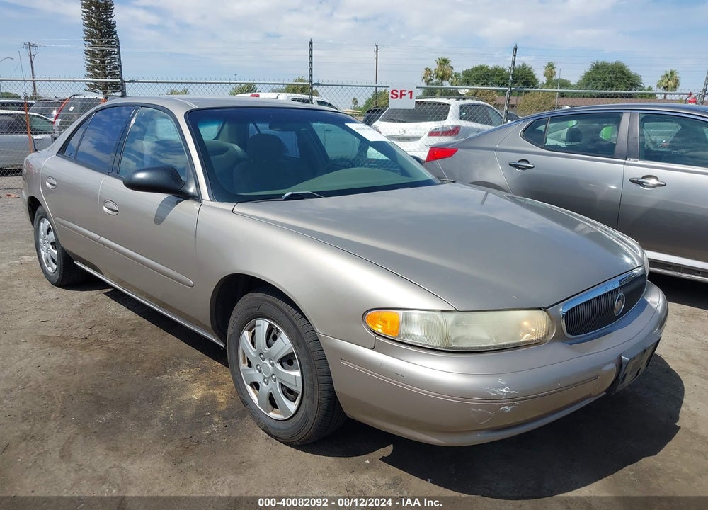 2003 BUICK CENTURY CUSTOM VIN: 2G4WS52J031252813