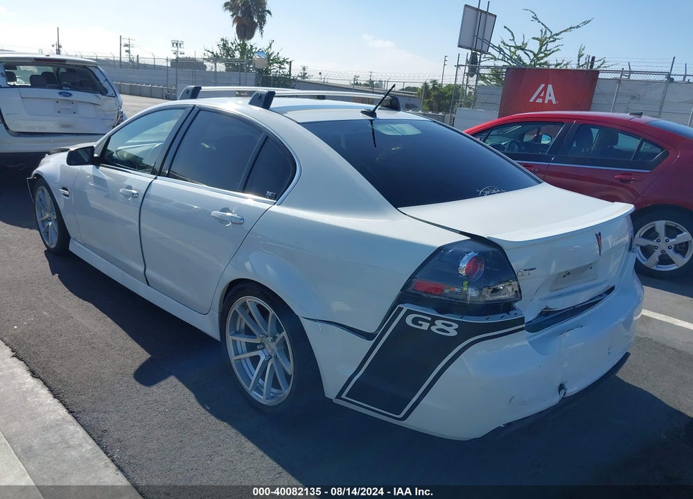 2009 PONTIAC G8 GT VIN: 6G2EC57Y89L197945