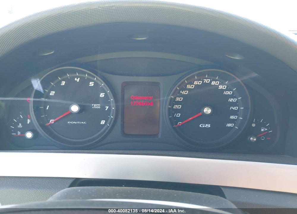 2009 PONTIAC G8 GT VIN: 6G2EC57Y89L197945