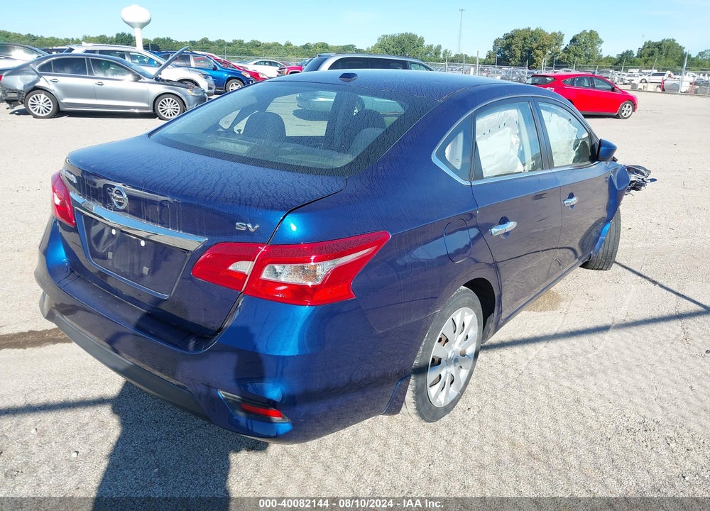 2017 NISSAN SENTRA SV VIN: 3N1AB7APXHL648692