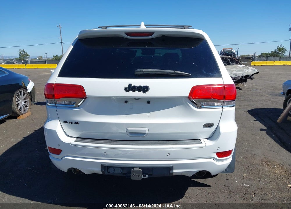 2015 JEEP GRAND CHEROKEE OVERLAND VIN: 1C4RJFCG0FC214199