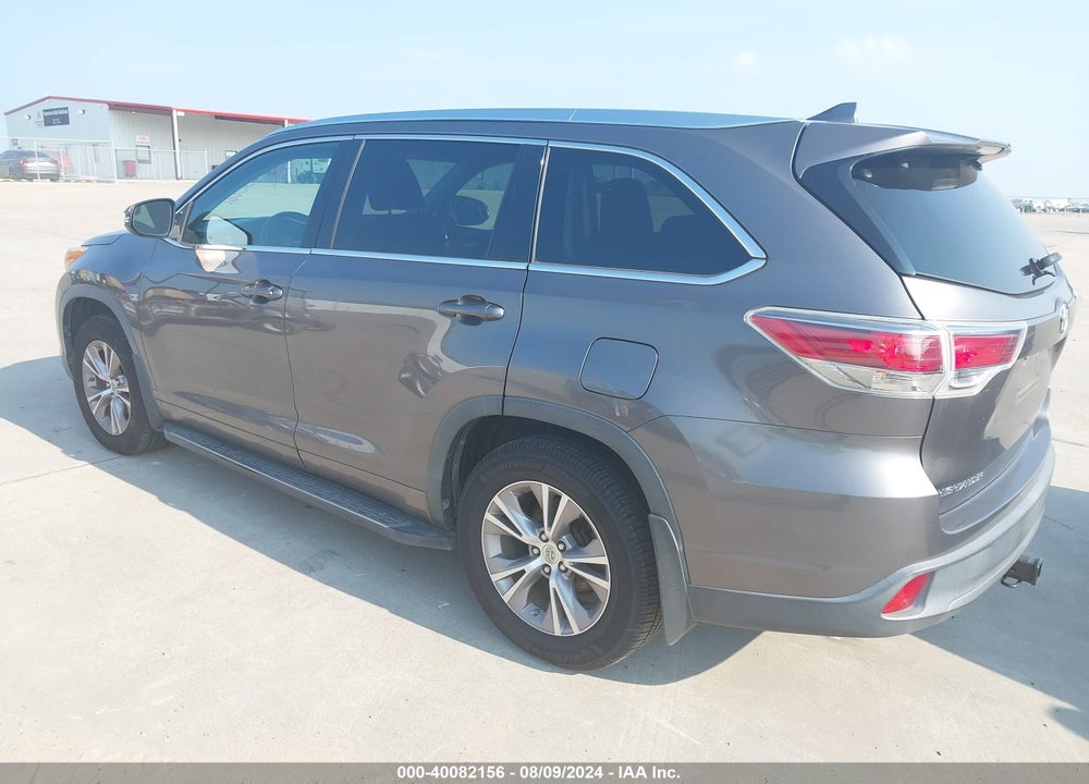 2014 TOYOTA HIGHLANDER XLE V6 VIN: 5TDKKRFH8ES017234