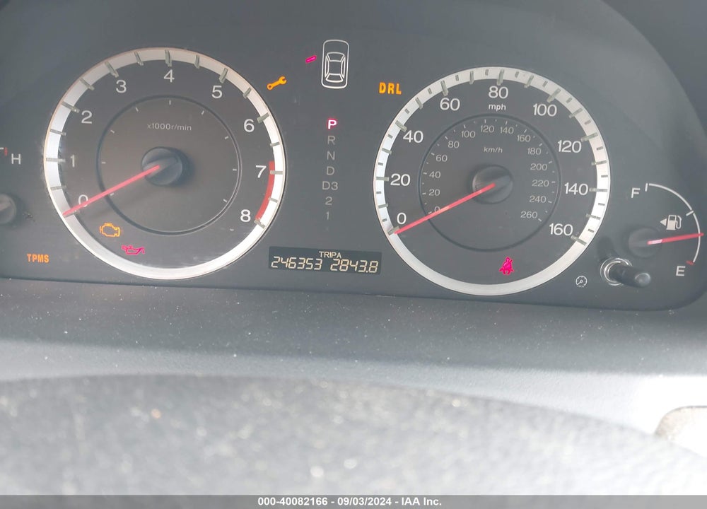 2008 HONDA ACCORD 2.4 LX VIN: 1HGCP26388A087952