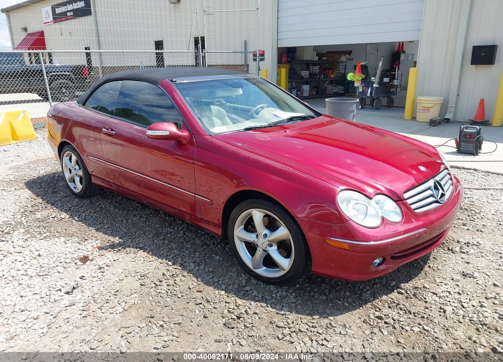 2005 MERCEDES-BENZ CLK 320 VIN: WDBTK65J05F135963