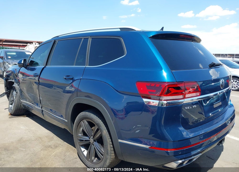 2022 VOLKSWAGEN ATLAS 3.6L V6 SEL R-LINE VIN: 1V2AR2CA3NC519414