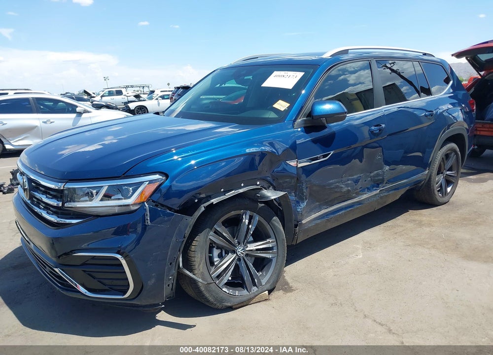 2022 VOLKSWAGEN ATLAS 3.6L V6 SEL R-LINE VIN: 1V2AR2CA3NC519414