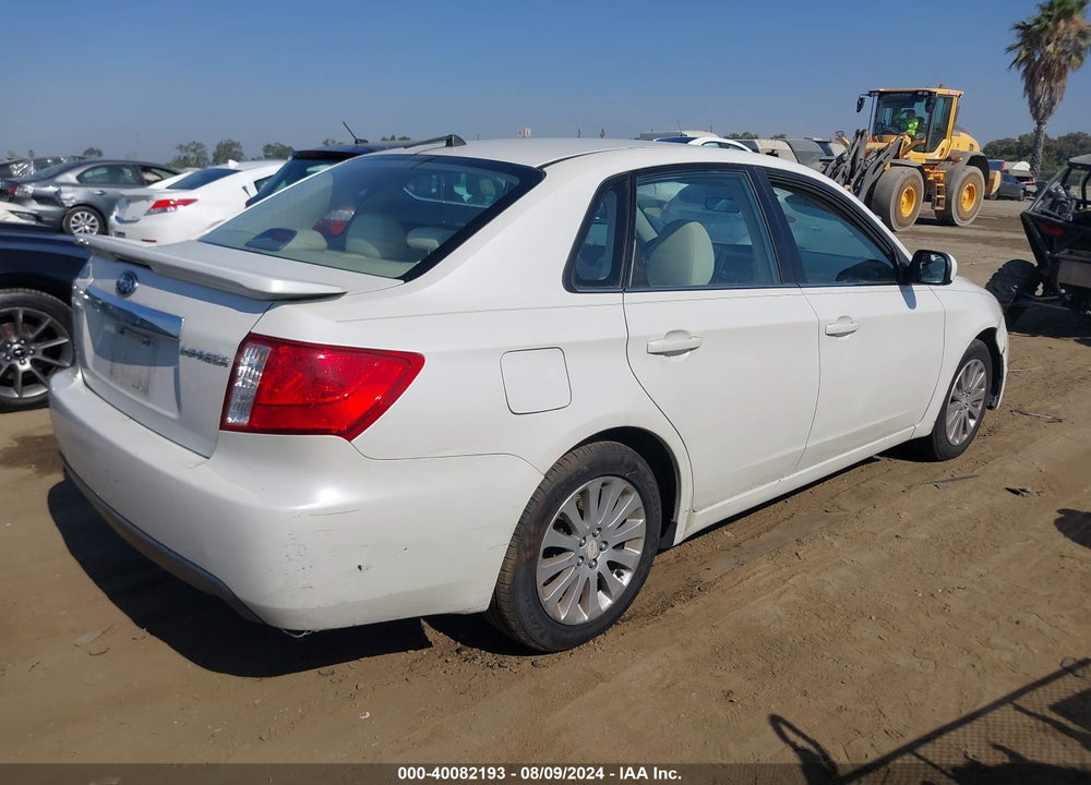 2009 SUBARU IMPREZA 2.5I VIN: JF1GE60629H510197