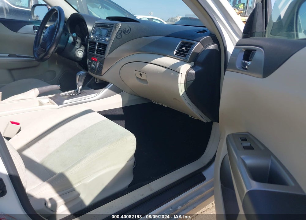 2009 SUBARU IMPREZA 2.5I VIN: JF1GE60629H510197