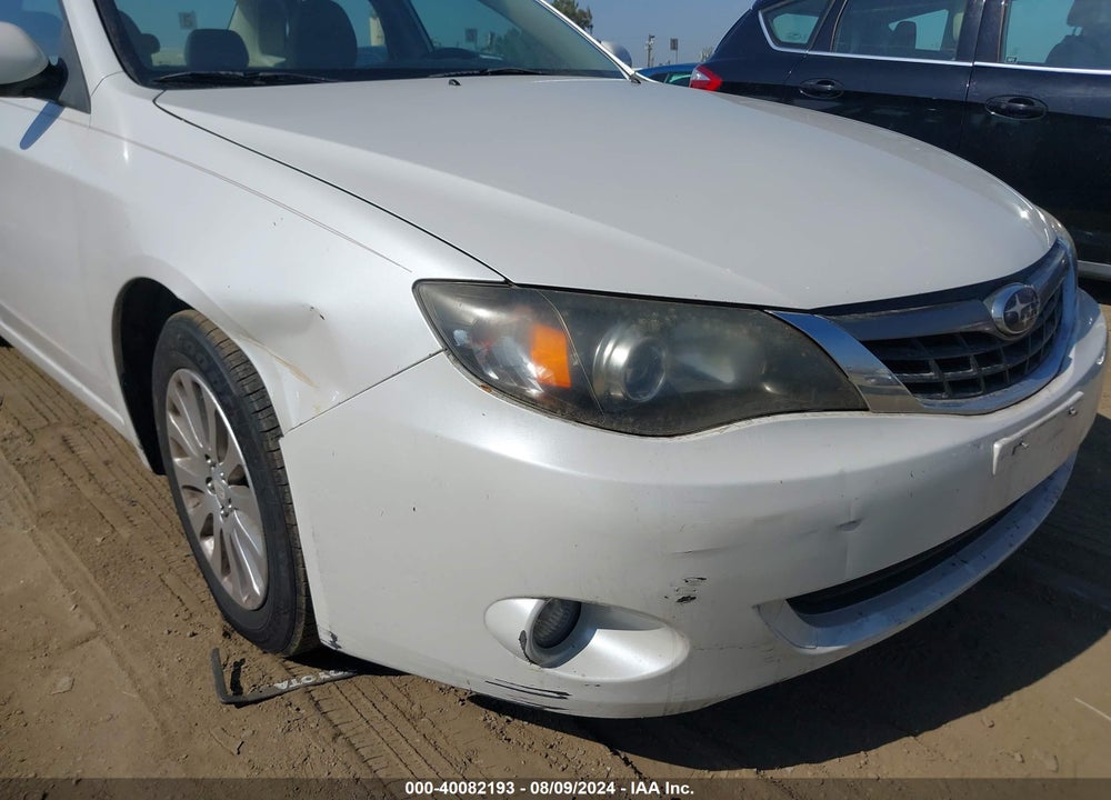 2009 SUBARU IMPREZA 2.5I VIN: JF1GE60629H510197