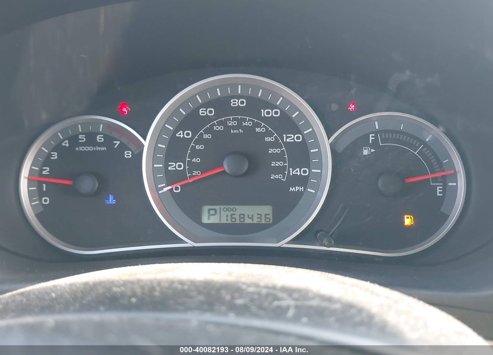 2009 SUBARU IMPREZA 2.5I VIN: JF1GE60629H510197